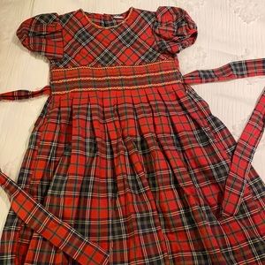EUC size 6 girls Christmas dress